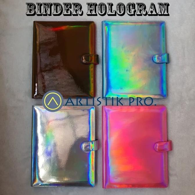 

Office & Stationery | Document Organizer | Binder Hologram 4 Warna Pilihan A5 Dan B5 | Best Seller