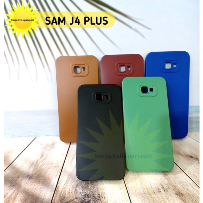 Case Slim Matte Pro Camera Samsung J4 Plus - SC