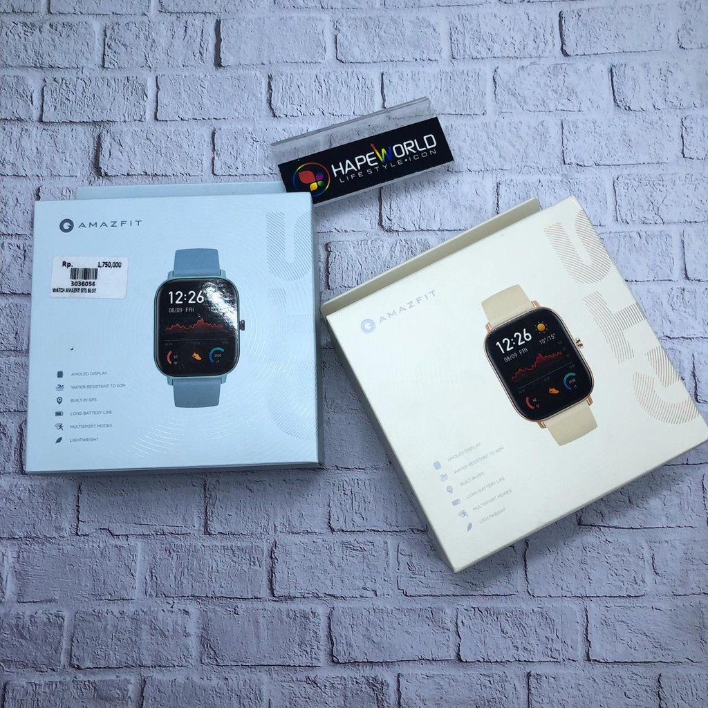 SMARTWATCH AMAZFIT GTS AMOLED DISPLAY ORIGINAL GARANSI RESMI