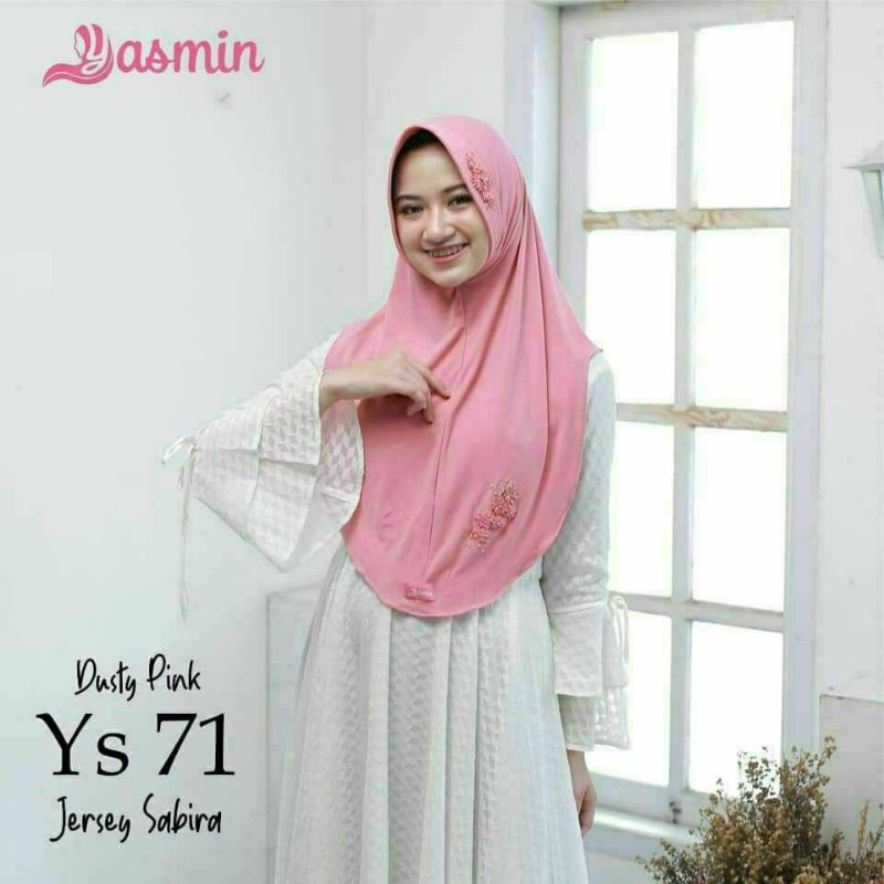 BERGO INSTAN YS 71 ORI YASMIN/PAYET BUNGA/JERSEY