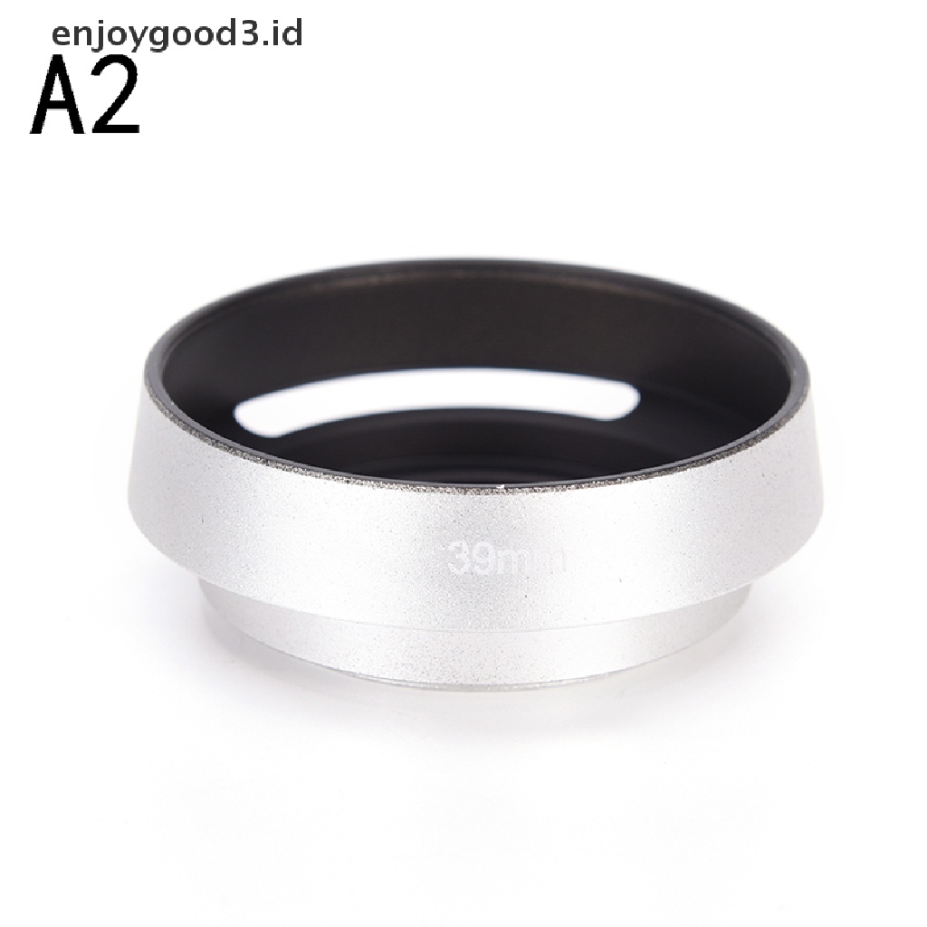 Hood Lensa Bahan Metal Ukuran 37 39 40.5 43 46 49 52 55 58 62 67mm Untuk Leica Canon