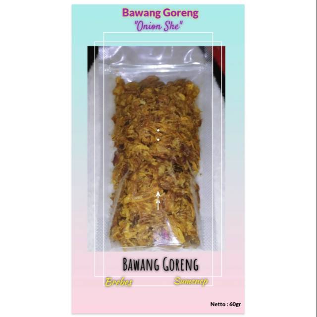 

Bawang Goreng Brebes A 60 Gr
