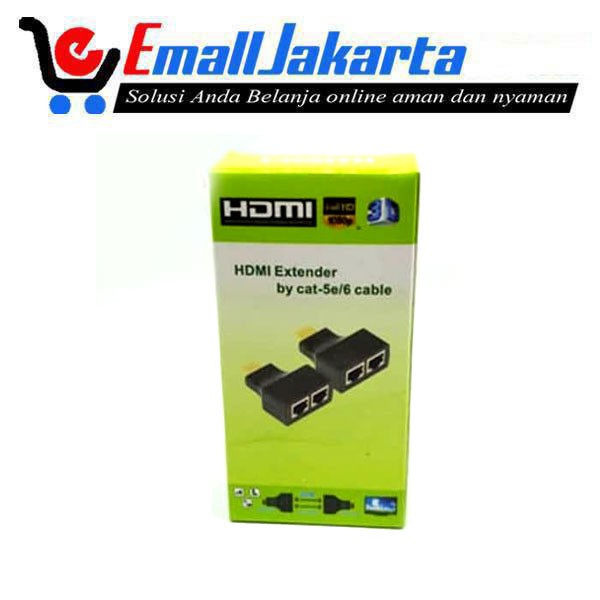 HDMI EXTENDER  MAX 30 METER OVER KABEL LAN RJ45