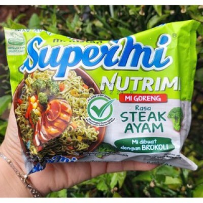 [MM] SUPERMI NUTRIMI STEAK AYAM // MIE INSTAN MIE HIJAU BROKOLI