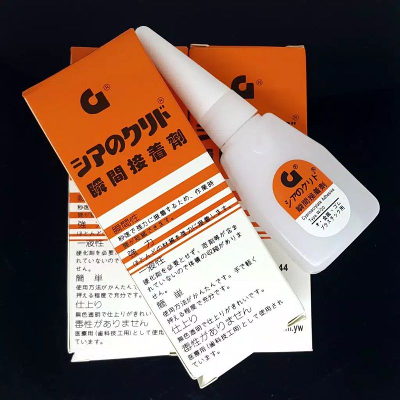 Lem G Serbaguna Super Glue Tetes Epotec Cair Korea W-20 Instan Alteco