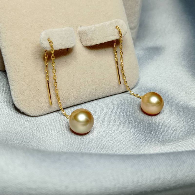 Anting/giwang/ Anting gantung/ Mutiara Air Laut Grade A