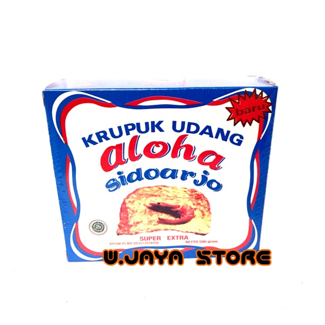 Kerupuk Udang Aloha Sidoarjo 500gram