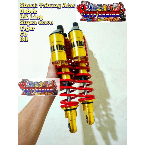 Shockbreaker tabung atas mdl YSS motor RXKING RX king RXk bebek vega jupiter fiz R 280mm 320mm 340mm Rxking Tiger Cb