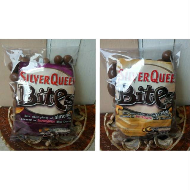 

Silverqueen bites 250 gr (¼ kg) almond/mede