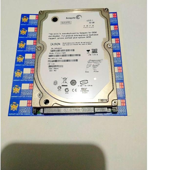 「HEMAT BESAR」 Hardisk SATA PS3, HDD internal laptop 2,5" 80Gb 60GB 40GB Original