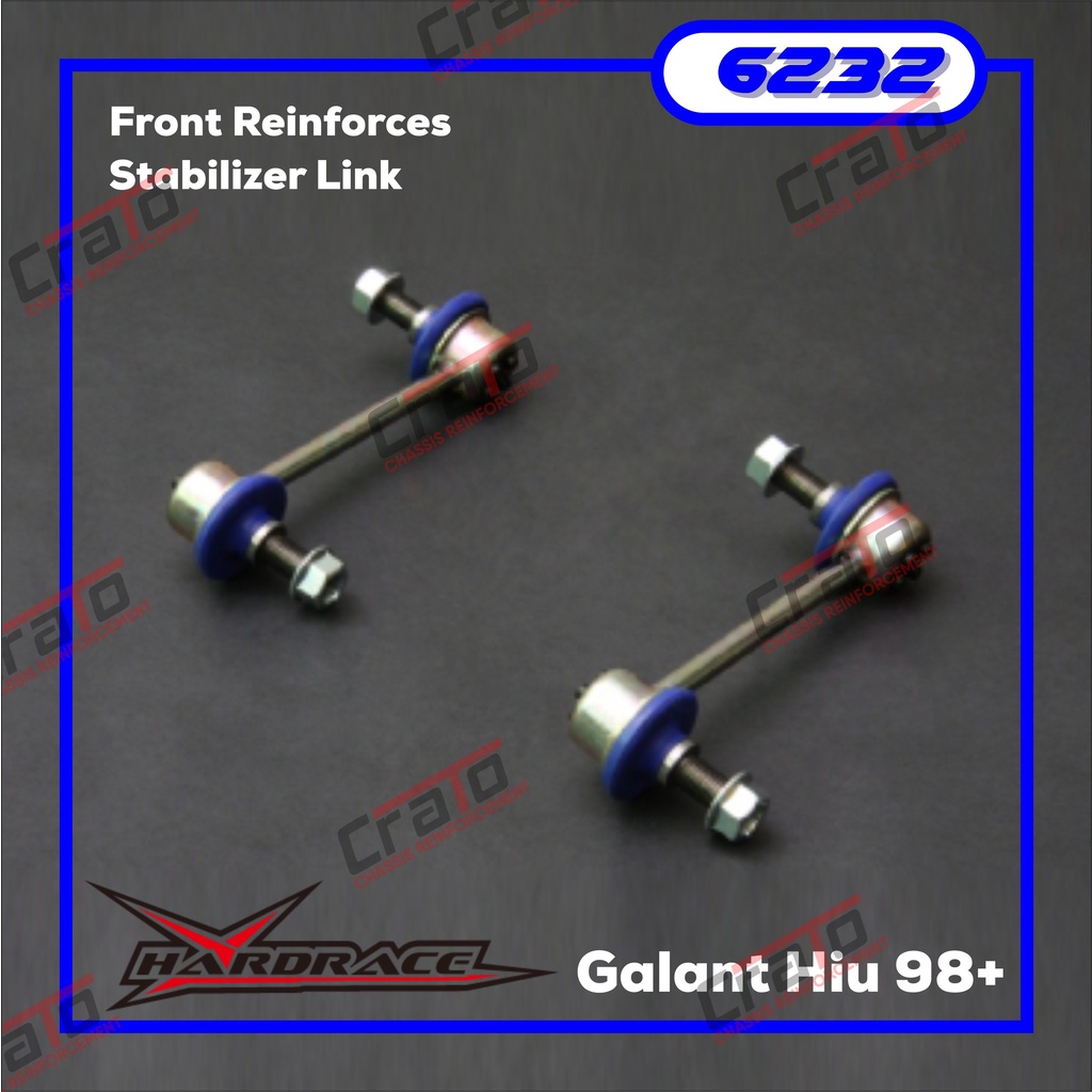 Aksesoris Stabiliser Hardrace - 6232 - Front Reinforces Stabilizer Link - Galant Hiu 98+