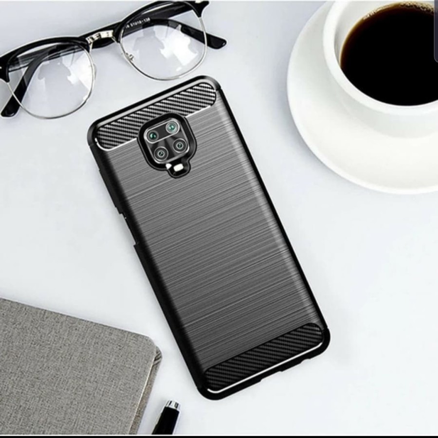 XIAOMI REDMI NOTE 9 9S 9 PRO Silicon Carbon Slim Fit Soft Case Premium