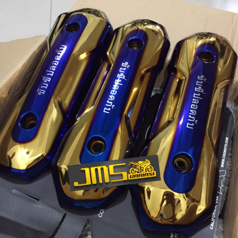 tutup tameng knalpot tutone thailand beat vario 125/150 vario110 scoopy