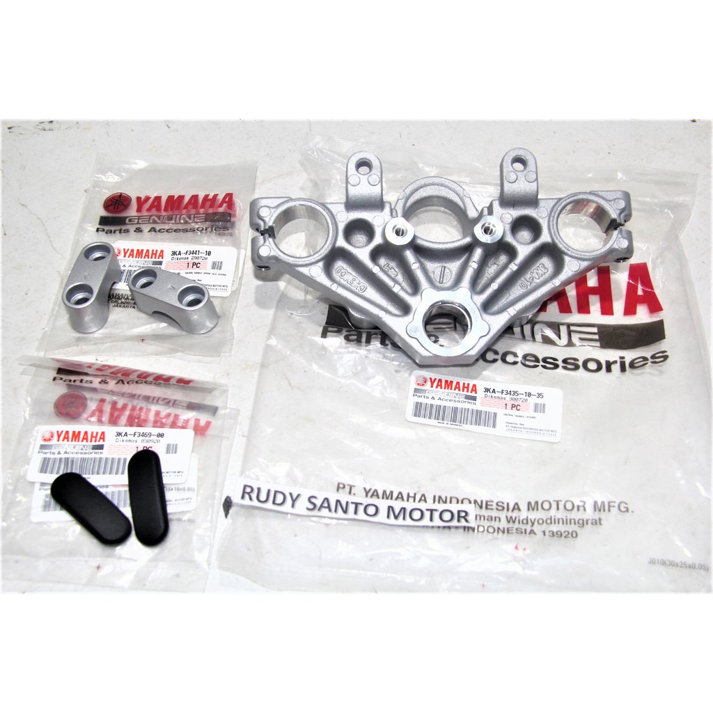 Segitiga Atas Kleman stang Tutup kleman Stang Rxk Rxking RX k Rx King Original Yamaha-1