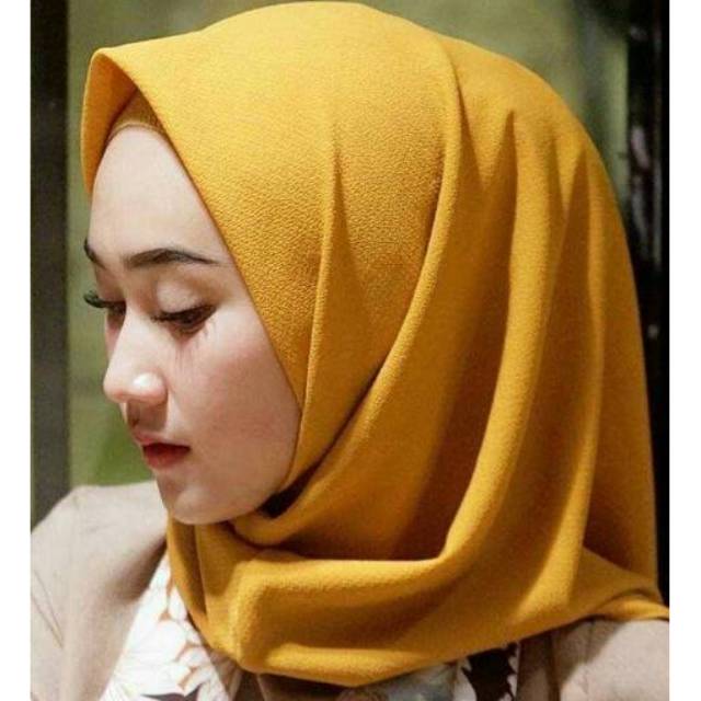 40 Trend Terbaru Kerudung  Pashmina  Warna  Gold The 