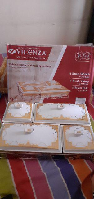 Wadah Makanan Multifungsi Dengan Keranjang  / Alat Saji Vicenza - Vicenza B749