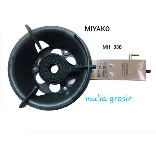 Kompor Gas Miyako High Pressure/Tekanan Tinggi MH 388