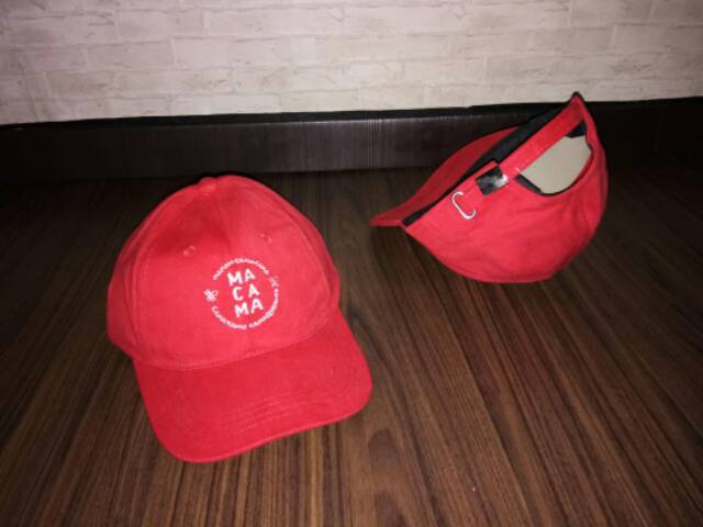 Topi baseball bordir Cuztom Topi Polos warna warni