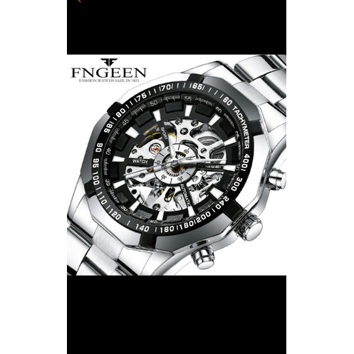 Jam Tangan Automatic FNGEEN Mekanik Otomatis