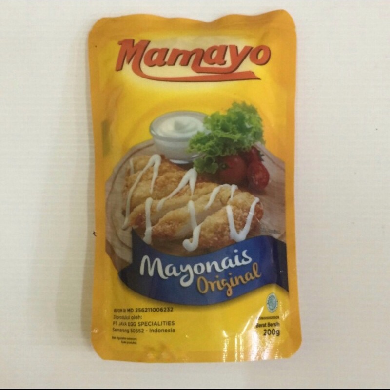 

Mamayo Mayonais Original 200gr Mayo Mayones Mayonnaise