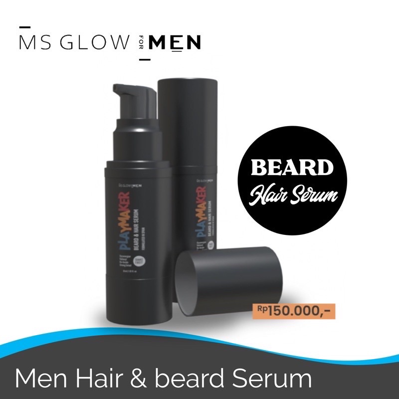 SERUM RAMBUT MS GLOW MEN - BEARD & HAIR SERUM MS GLOW MEN - HAIR SERUM MS GLOW MEN