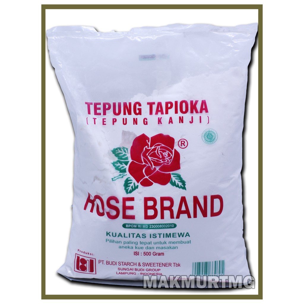 ROSE BRAND TEPUNG KANJI  TAPIOKA 500gr Shopee Indonesia