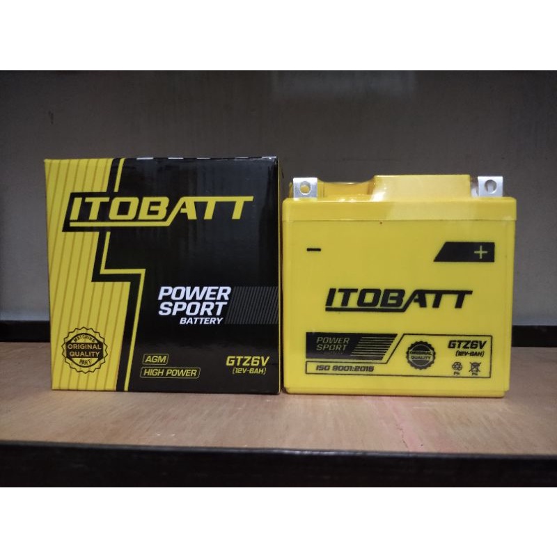 Aki Motor HONDA Vario 150 125 Sonic CBR ADV PCX Beat ESP CBS ISS Itobatt Gtz6v Pop Genio ISS Scoopy 