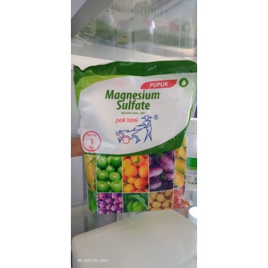 MAKNESIUM SULFAT 1KG / ATASI ASAM ASAMAN PADI PERTANIAN MURAH