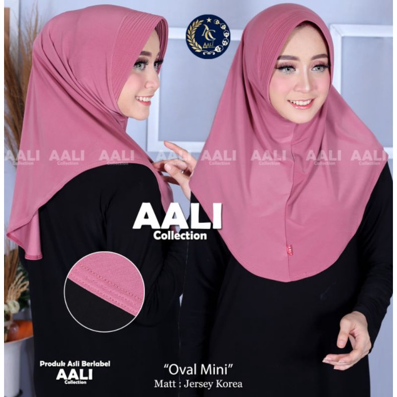 Aali Collection Bergo Jersey Polos Oval Mini