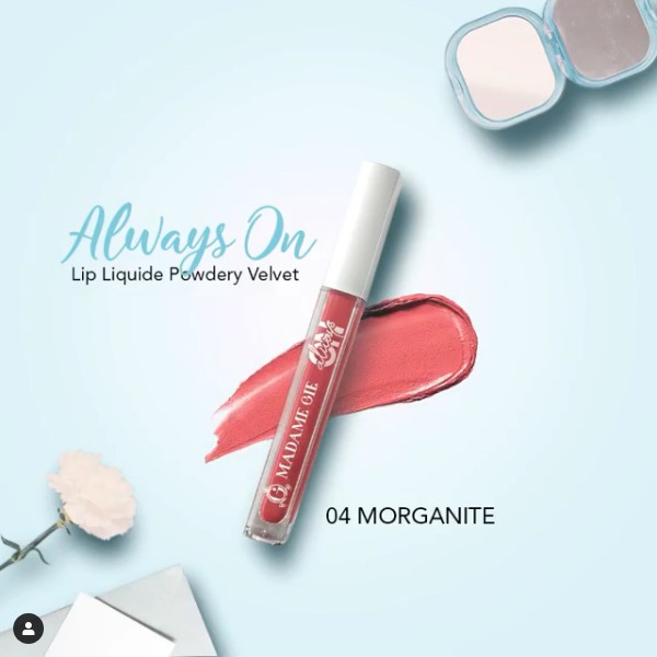 ★ BB ★ MADAME GIE Lip Cream Always On Matte