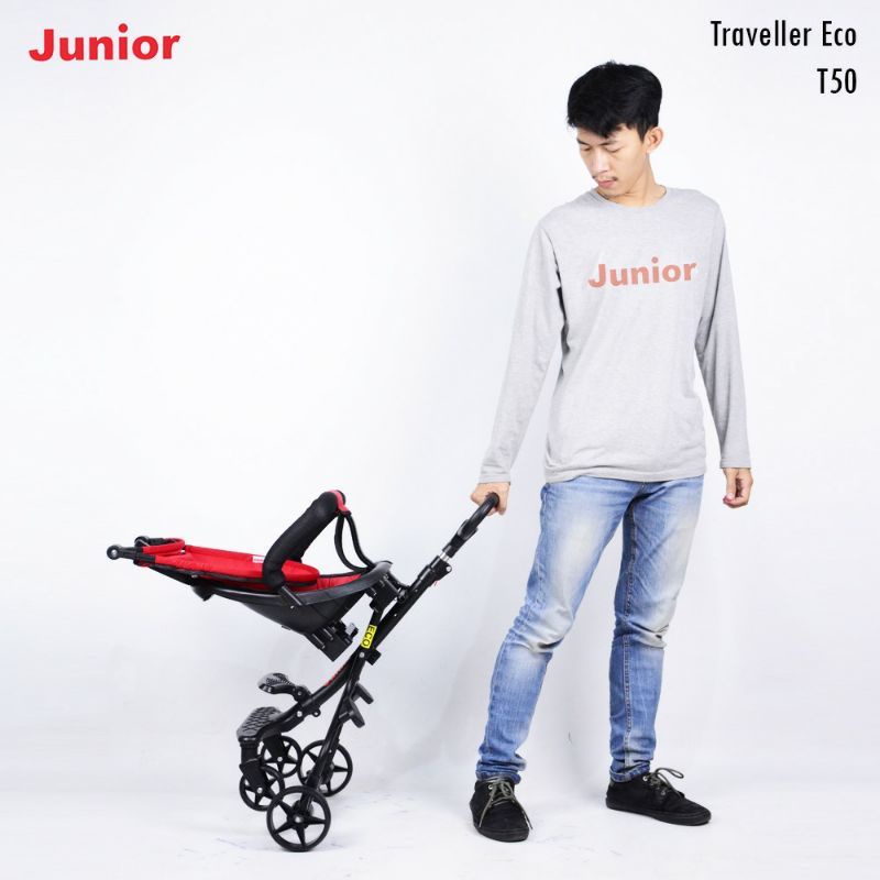 Stroller Junior Eco T50 - Stroller Travelling Bayi