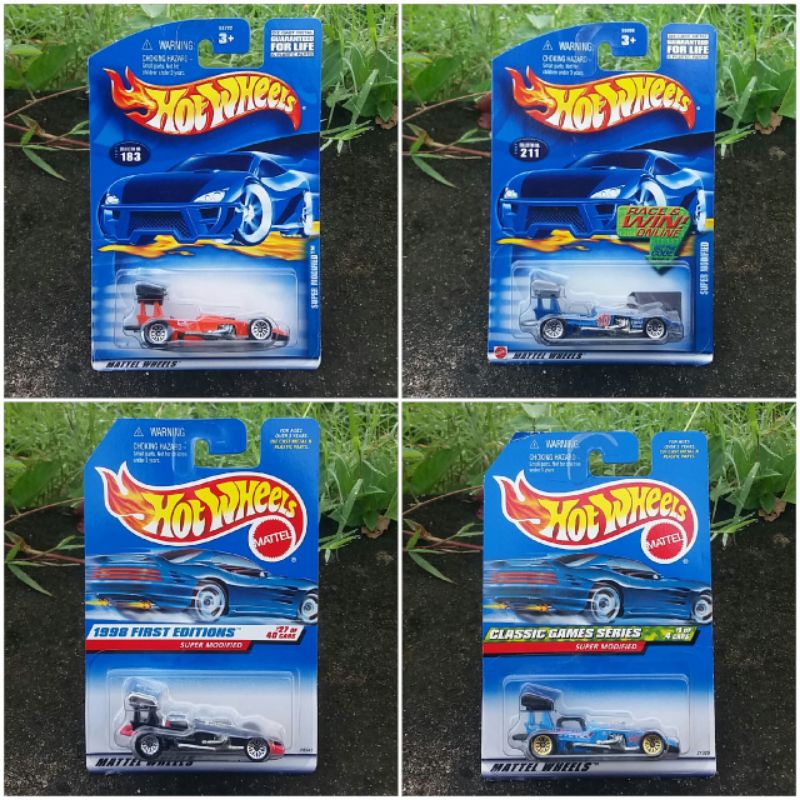 hot wheels blue card super modified