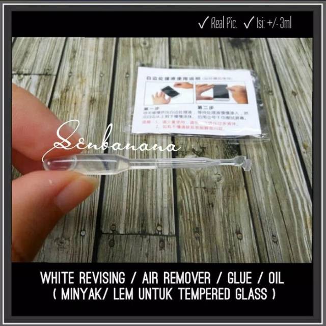 

Lem Minyak Tempered Glass / Oil / Glue / White Edge Revising Liquid