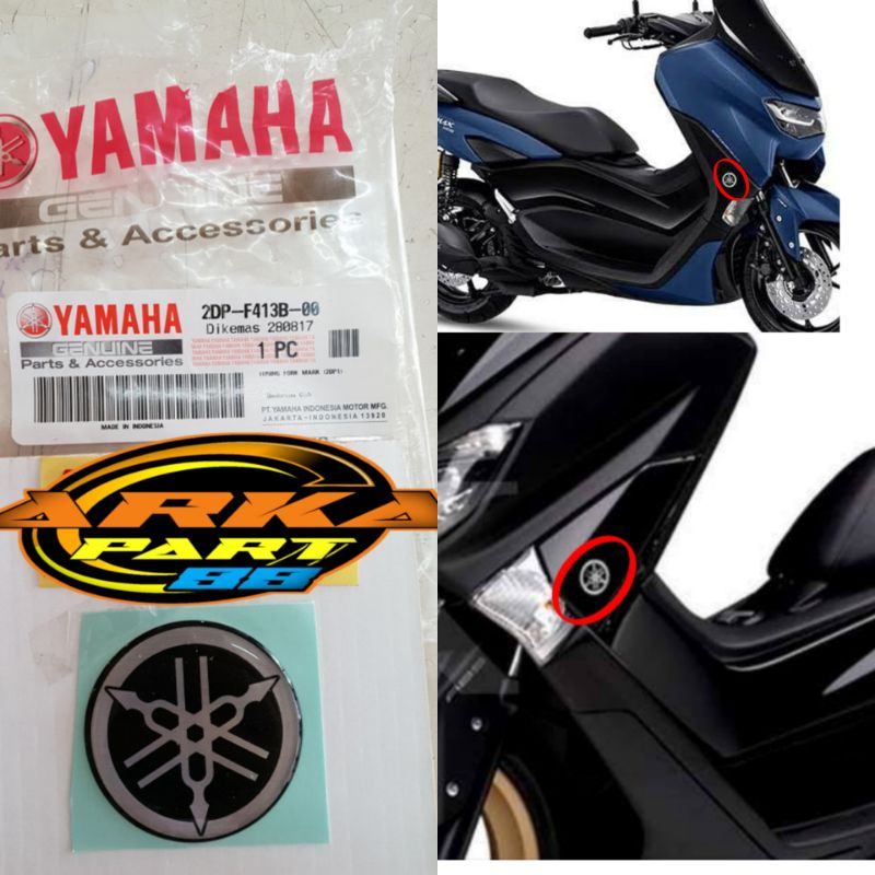 EMBLEM LOGO PANEL SEN SEIN NEW NMAX NMAX OLD LAMA ORIGINAL YGP