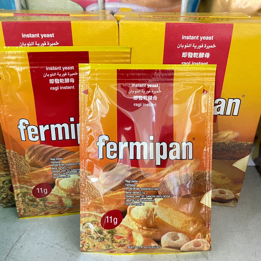 

Ragi FERMIPAN Sachet 11g/Ragi Kering/Ragi instant/ragi murah grosir