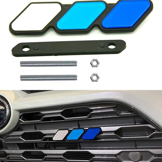 populer] Rav4 4runner Highlander Sticker Emblem Dekorasi Grill Depan Mobil