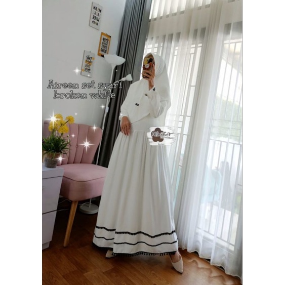 AIREEN GAMIS SET SYAR'I BY ATHATA DZEE/ GAMIS SET SYAR'I ATHATA