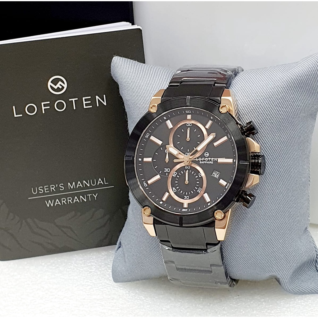 Jam Tangan Pria Original LOFOTEN 6522 ChronoAktif TP0550