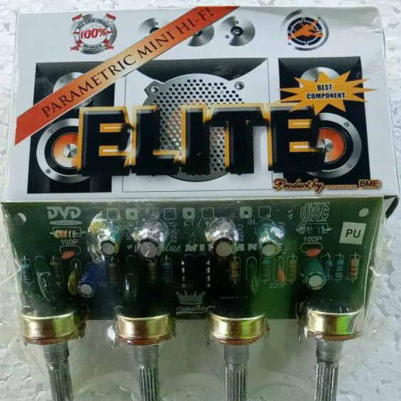 Parametrik mini Hi fi tone control Mono best component by bme