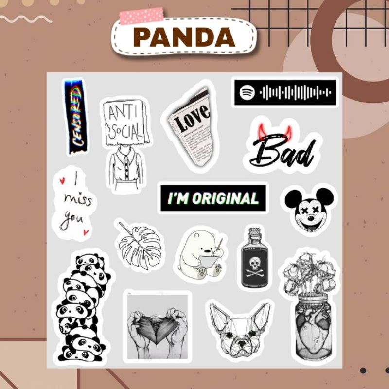 

STIKER PANDA AESTHETIC