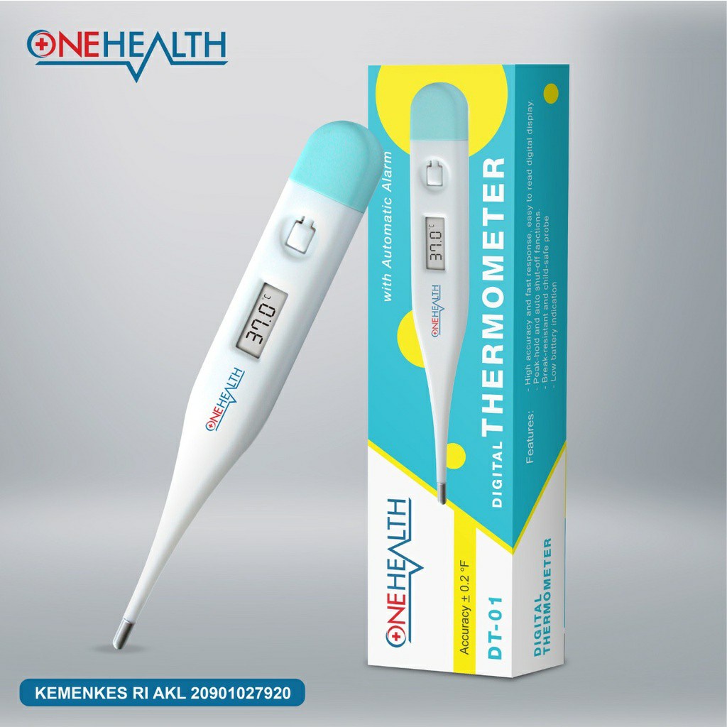 Jual OneHealth Thermometer Digital DT01/ Thermometer Thermo One Alpha
