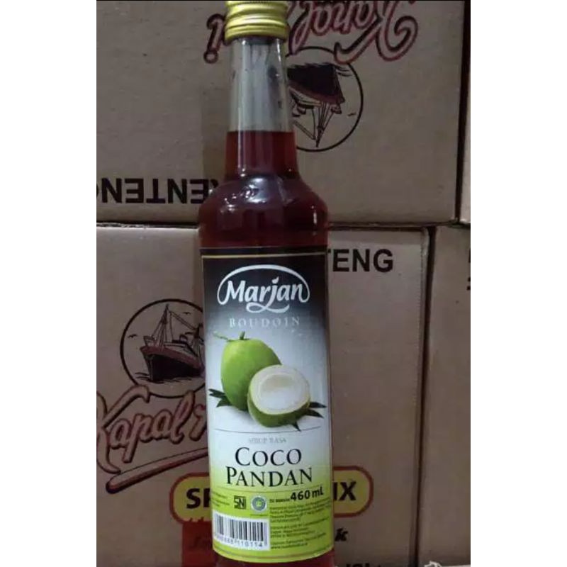 SIRUP MARJAN MELON DAN COCO PANDAN ED JAN 2025 READY  .SEDUS 12 BTL SAMEDAY/INSTANT