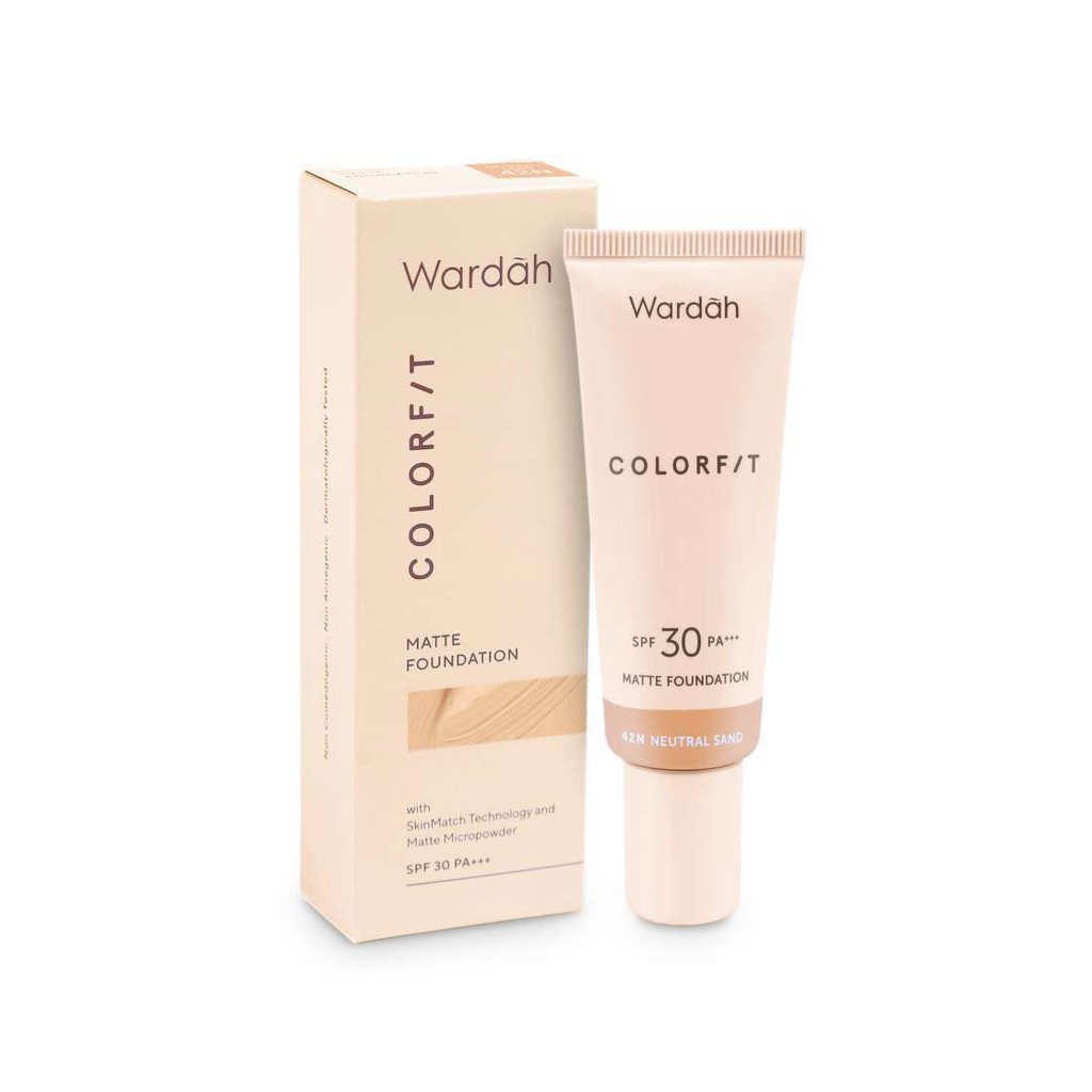 Wardah Colorfit Matte Foundation 25ml