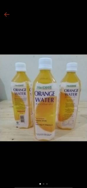 Uc 1000 Orange Water 500ml 1 Kotak 24 Botol Shopee Indonesia