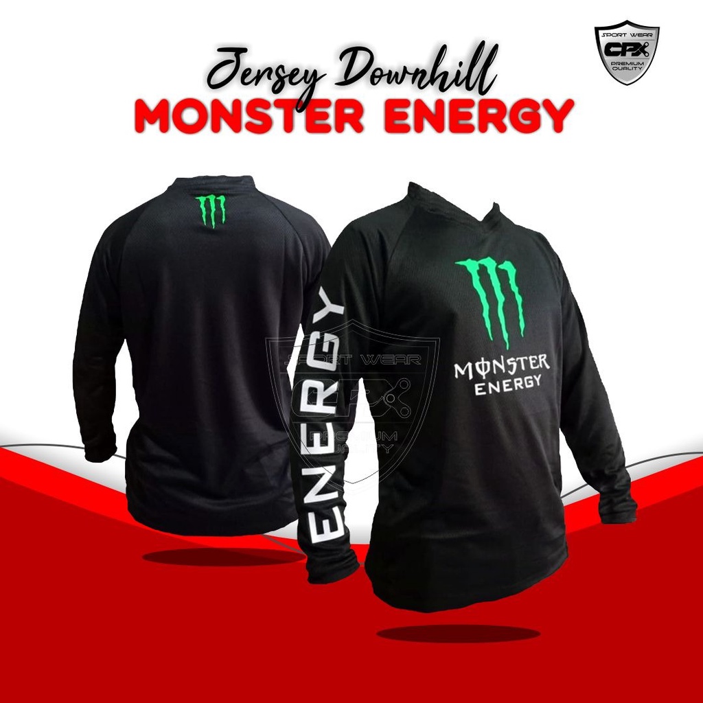 monster energy cycling jersey