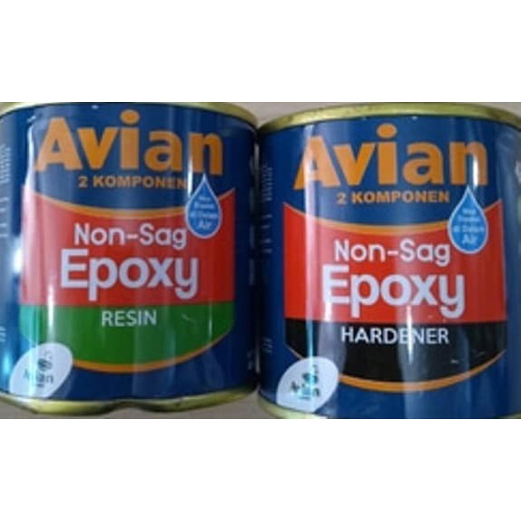 

LEM EPOXY AVIAN NON SAG 2 KOMPONEN 800 GRAM produk original/lem material/lem tembak/lem talang