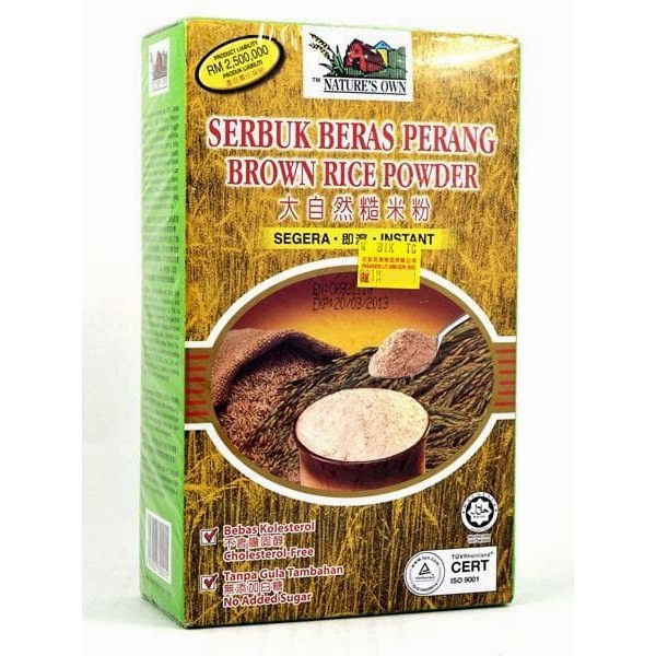 

Susu Beras Cokelat Bubuk/ Serbuk Beras Perang Brown Rice Powder
