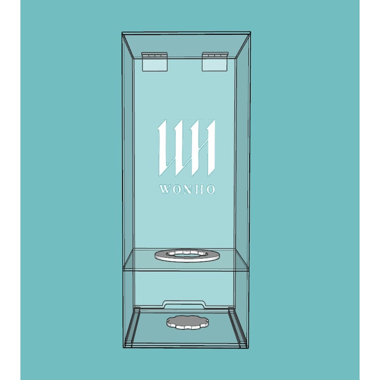 Lightstick Wonho / Box Lightstick Wonho / Box Lightstick Akrilik