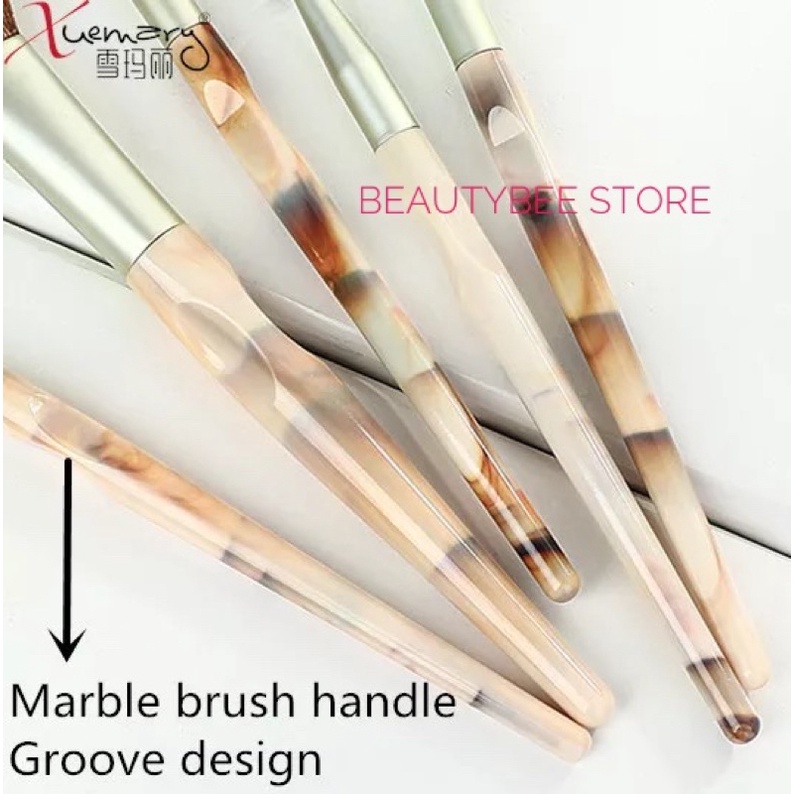 MARBLE MAKEUP BRUSH / BRUSH MAKEUP MARBLE LEMBUT PREMIUM X8517