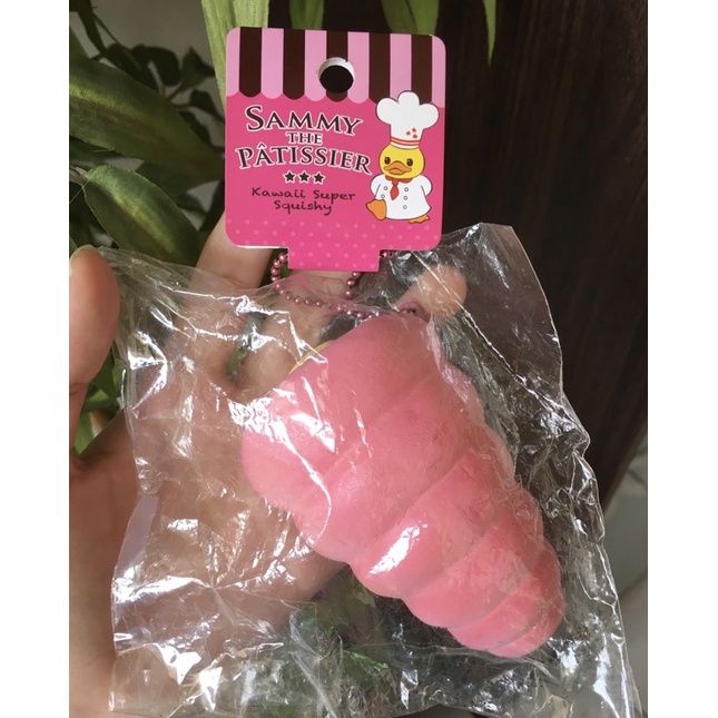 sammy the patissier cornet pink vanilla / white filling[ squishy non ibloom ]